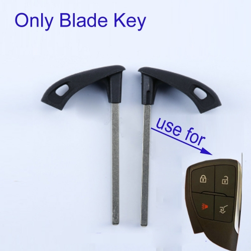 FS270026 Emergency Insert Blade Key For Buick Chevy Encoway S car Smart Key Blade Replacement