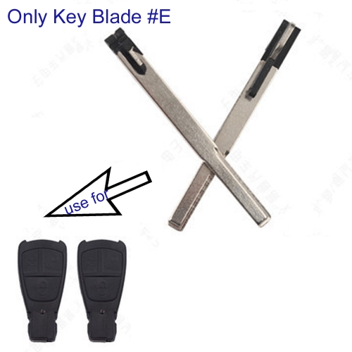 FS100046 Emergency Key Blade Blades for Mercedes Benz  Auto Car Key Blade Type E