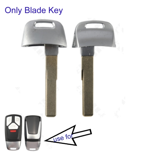 FS090025 1x Emergency Insert Key Blade for A-udi TT A3 A4 A4L A5 A6 A8 Quattro Q5 Q7 SQ7 Replacement Wide Blade