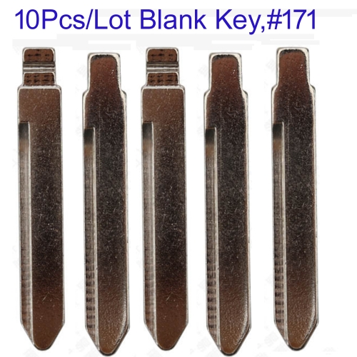 FS080006 10PCS/Lot Uncut  Blade for Geely Flip Key Blade Repalcement #171