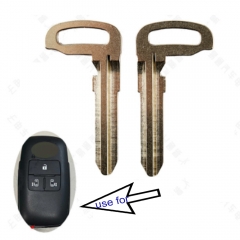 FS200001 Uncut Insert Key Blade Blank Blades for Daihatsu Smart Key Replacement