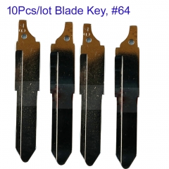 FS540032 10pcs/Lot Uncut Metal Key Blade for Mazda M3 M6 Remote Blank Key #64