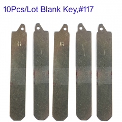 FS560019 10pcs/lot Blade Replacement Flip Remote Blank Key Blade For H-onda Uncut Key Blade Replacement #117