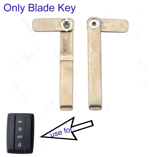 FS030007 Smart Key Emergency Blade For Greatwall Tank Insert Key Replacement