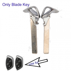 FS390005 Uncut Emergency Key Blade for MG Roewe Smart Key Blade Key Replacement