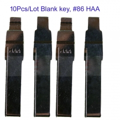 FS120031 10PCS/lot  Remote Key Blade for VW #86 HAA Blank Key Replacement