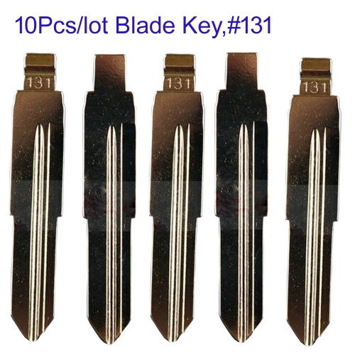 FS140081 10pcs/Lot Key Blade for H-yundai Remote Key Replacement  #131 Metal Blade Key