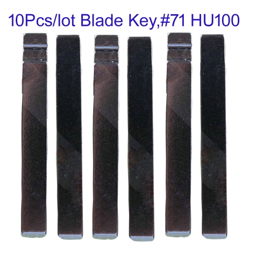 FS270027 10Pcs Universal Car Key Blank KD Blade Flip Car Key Blade for Buick Chevrolet Opel #71 HU100