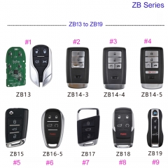 MK590118 KEYDIY KD ZB Series ZB13 ZB14 ZB15 ZB16 ZB17 ZB18 ZB19 for KD900+ URG200 KD-X2 Programmer for Audi for Benz for BMW Style Smart Remote Key