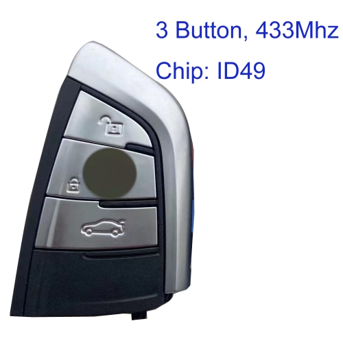MK110133 3Buttons 434 MHz Smart Key for BMW FEM PCF7953 EWS 5 Keyless Go Promixity Keys NBGIDGNG1
