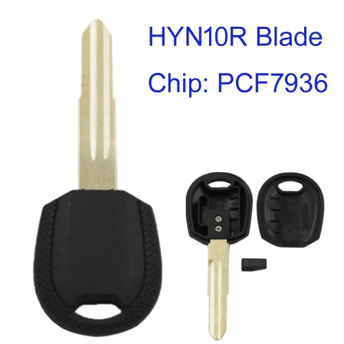 MK130266 Transponder Ignition Blank Key Shell Case with ID46 Chip For For Kia Cerato Morning Picanto Sportage Right Blade HYN10R