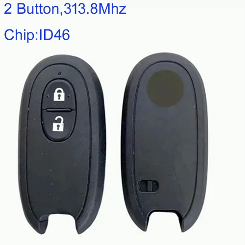 MK370048 OEM 2 Button 313.8MHz Smart Card For S-uzuki Wagon id46 Remote Control