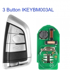 MK750007 Autel Razor Style  IKEYBW003AL for BMW 3 Buttons Smart Universal Key Working with MaxiIM KM100 E Key Programmer