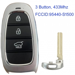 MK140382 3 Button 433MHz Smart Key for H-yundai Santa Fe 2021 Remote FCCID 95440-S1500 Keyless Go