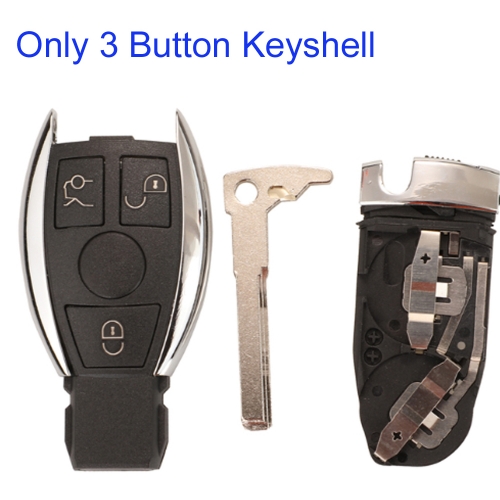 FS100059 3Buttons Smart Remote Car Key Shell For Mercedes Benz NEC C E R S CL GL SL CLK SLK Remote Key Fob