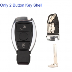 FS100058 2Buttons Smart Remote Car Key Shell For Mercedes Benz NEC C E R S CL GL SL CLK SLK Remote Key Fob