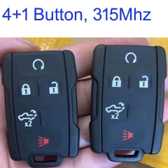 MK280145 4+1 Button 315MHz Smart Key for Chevrolet Car Key Fob Remote Control with ID46 Chip