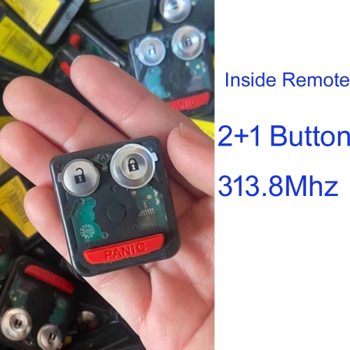 MK550024 2+1 Button 313.8Mhz Flip Key Inside Remote for H-onda Acura  MDX RDX TL TSX ZDX 2007-2014 Auto Key Remote 72147-STX-A220-M1 VALEO