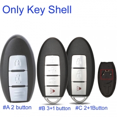 FS210060 2/3/4 Button Remote Car Key Shell Case For N-issan ALTIMA MAXIMA Murano Versa Teana Sentra Key Fob Shell
