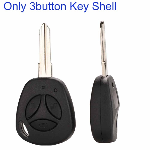 FS620001 3Button Remote Car Key Shell Styling For Lada Uncut Auto Blank Remote Key Case Cover Fob Priora Kalina