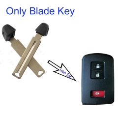 FS190163 Emergency Insert Key Blade Blades for T-oyota  Auto Car Key Blade Replacement