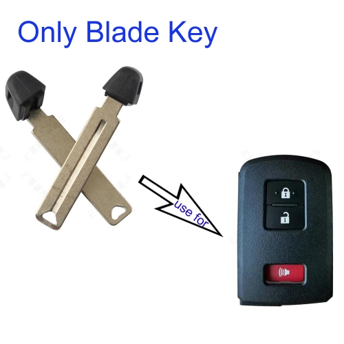 FS190163 Emergency Insert Key Blade Blades for T-oyota  Auto Car Key Blade Replacement