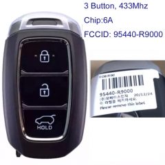 MK140234 3 Button 433MHz Smart Key for H-yundai IX25 2019 2020 FCCID 95440-R9000 Keyless Go Auto Car Key Fob