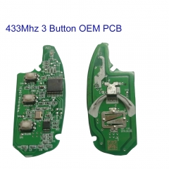 MK140424 3Button 433MHz Flip Key PCB for H-yundai Elantra Car Key Fob ADC1 PCB Panel OKA-421T