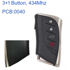 MK490071 3+1 Button Smart Key Remote 434.42MHz for Lexus LS500 231451-0040  HYQ14FBF  LS500 LS500h  Keyless Go Fob