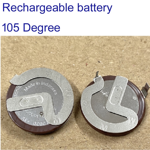 KT00280 Rechargeable Button Lithium Battery ML2020 VL2020 3V Battery For BMW E46 E60 E90 accu FOB Fobs Key 105 Degree