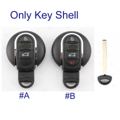 FS110042 3/3+1 Button Smart Key Cover For Bmw Mini Remote Key Shell Case Cover Replacement