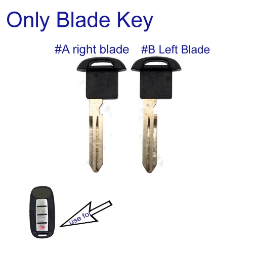 FS210072  Emergency Remote Key Blade Blades for N-issan Donfeng T70 T90 D60 Emergency Key