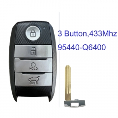 MK130259 3 Button 433MHz Smart Key for Kia Seltos 2021 With 6A Chip 95440-Q6400 Car Key Fob Keyless Go