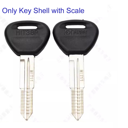 FS350041 Head Key Shell Cover  for M-itsubishi Bao Jun Car Key Case Key Remote Replacement With Scale MIT11 Blade