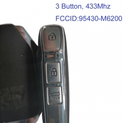 MK130294 3 Button 433mhz Flip Remote Key for KIA Cerato 2019 Auto Car Key Fob 95430-M6200