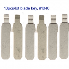 FS110045 10PCS/Lot Uncut Insert Key Blade Blank Blades for BMW S1000RR S1000R HP4 Key Blade Replacement #1040