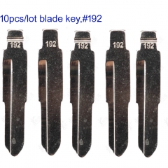 FS610015 10PCS/Lot Universal Uncut  Blade for Metal Key Blade Repalcement  #192