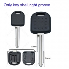 FS370042 Transponder Key Remote Key Shell Case Cover for S-uzuki Auto Car Key Case Replacement with Right Groove