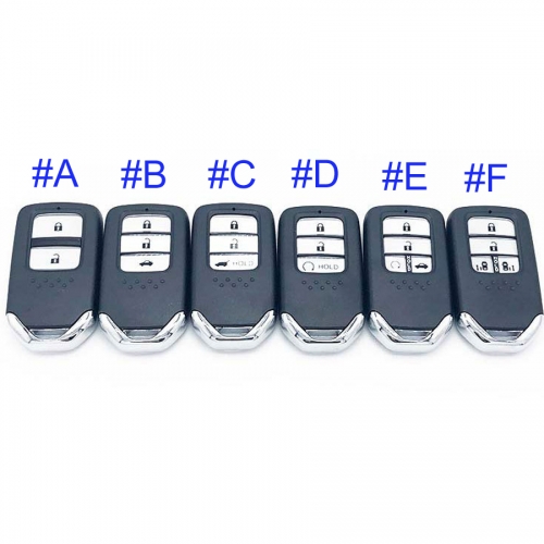 FS180108 Heavy Duty Duralble Remote Chip Shell Case Cover  for H-onda Fit  Civic Auto Car Key Replacement without chip No pcb