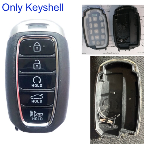 FS140107 5 Button Smart Key Remote Key Control Shell Case for H-yundai Auto Car Key with Blade
