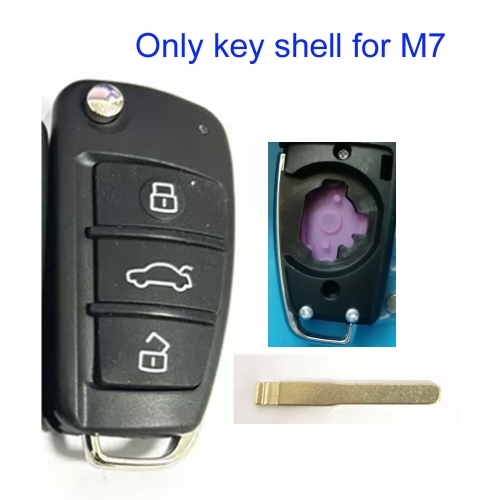 FS080023 3 Button key shell for Chery M7 Auto Remote Key Replacement