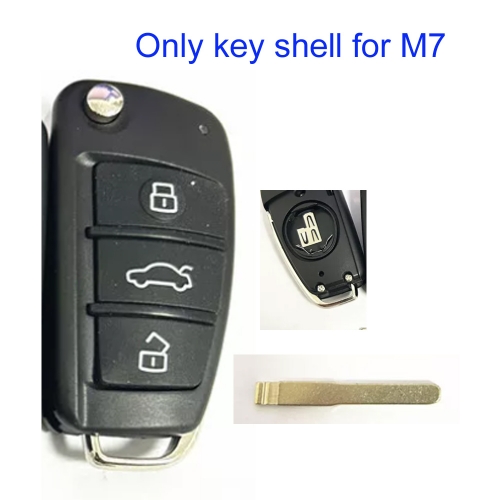 FS080022 3 Button key shell for Chery M7 Auto Remote Key Replacement