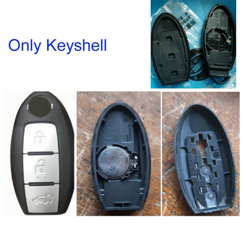 FS210071 3 Button Remote Key Shell Cover for N-issan X-TRAIL Car Key Case Replacement