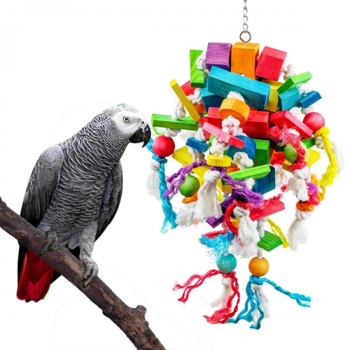 UNICORN ELEMENT Domestic Pet Toys for Parrot Play, Parrot Toy Indoor Entertainment Use
