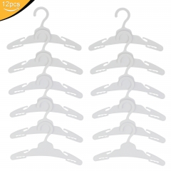 ZITA ELEMENT  Lot 12 Pcs Doll Hangers for American 18 inch Doll and Other 14 - 18 Inch Doll Clothes Hangers