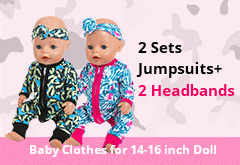 American Baby Doll Clothes | My Life doll- ZITA ELEMENT
