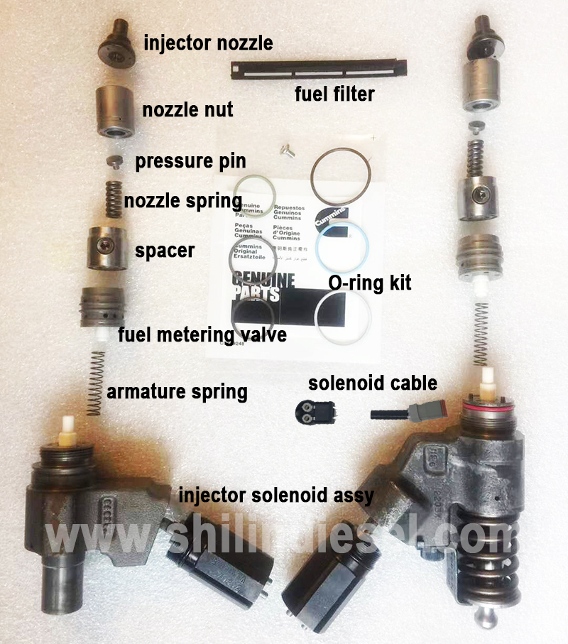 Cummins M11 diesel fuel injector spare parts