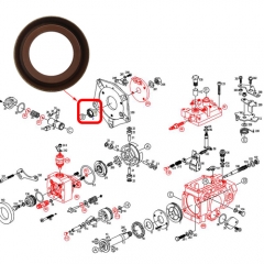 Bague d'étanchéité d'arbre d'entraînement 2460283001 pour pompe à injection BOSCH VE