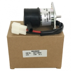 Solenoide de apagado de combustible 16271-60012 052600-4151 para KUBOTA D1005