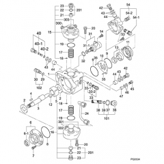 Топливный насос высокого давления DENSO 294000-1700 1111010-90D для двигателя FAW/XICHAI